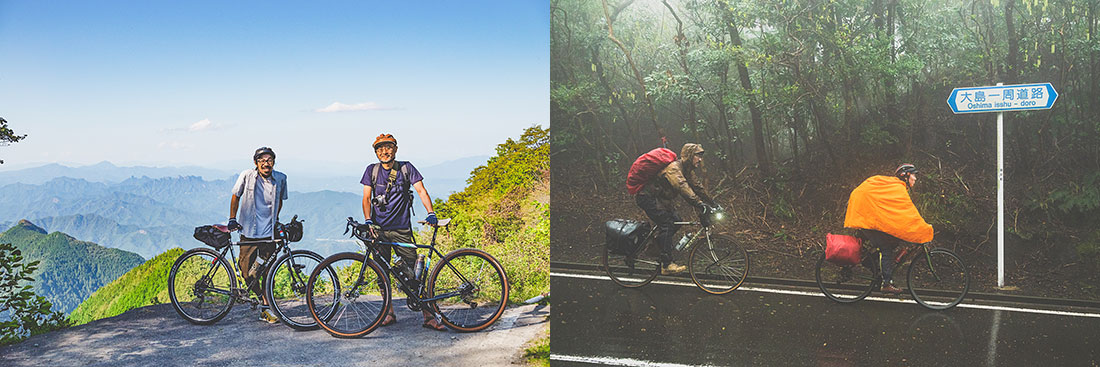 リンプロジェクトの自転車旅イメージ