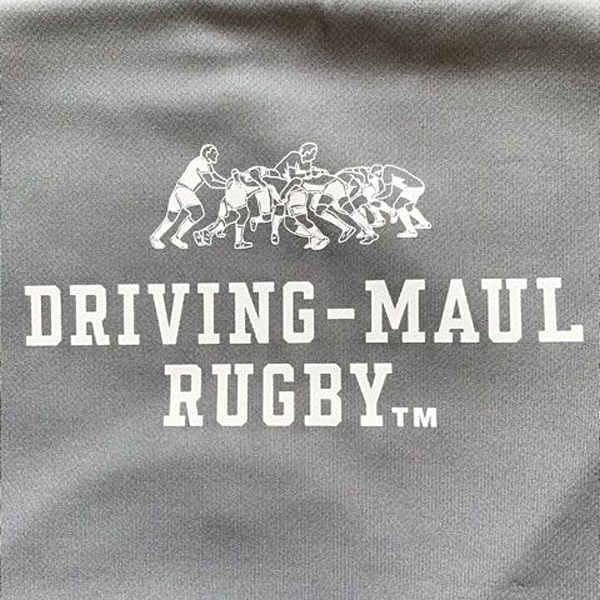 DRIVING-MAUL RUGBY DRY MESH Tシャツ DKグレー