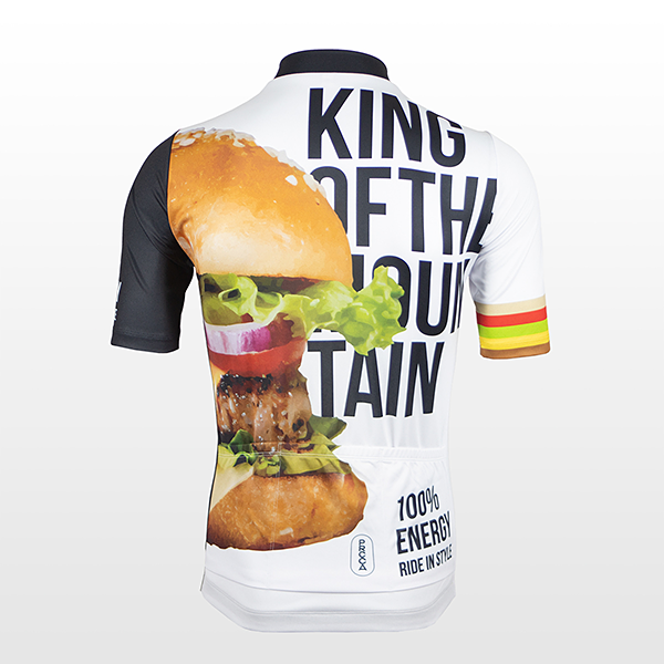 king of ハンバーガー 半袖サイクルジャージ