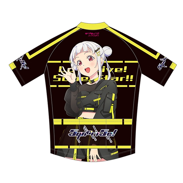 ラブライブ！スーパースター!! サイクルジャージ 嵐千砂都 5yncri5e!