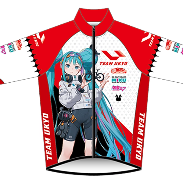 サイクルウインドブレーカー レーシングミク 2026 TEAM UKYO応援Ver.