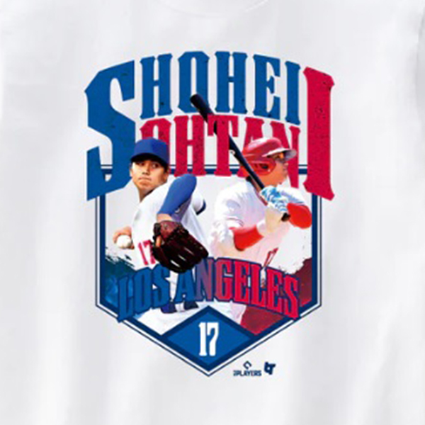 大谷翔平 SHOHEI LA Tシャツ ホワイト