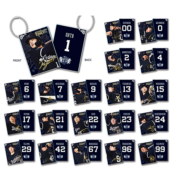 Buffaloes シークレットアクリルカードKC/シークレット東京開催 20種