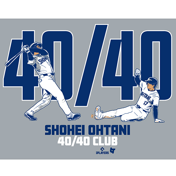 大谷翔平 SHOHEI OHTANI 「40-40」ステッカー