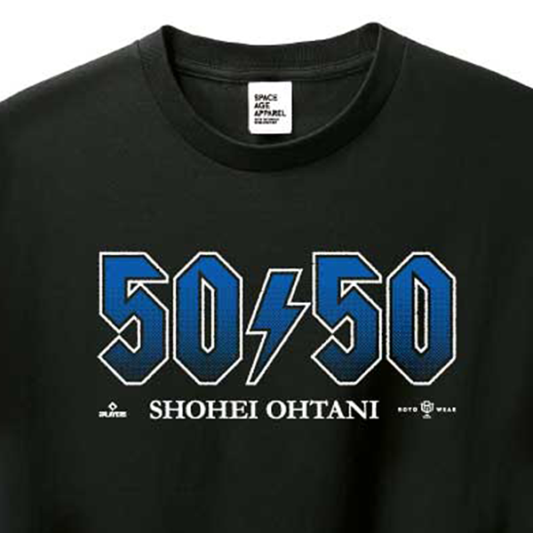 大谷翔平 RotoWear SHOHEI OHTANI 「50-50 Rock Star」 Tシャツ