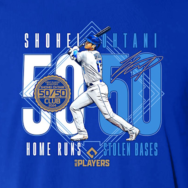 大谷翔平 50-50 CLUB 2024 Tシャツ Memorial Limited Edition