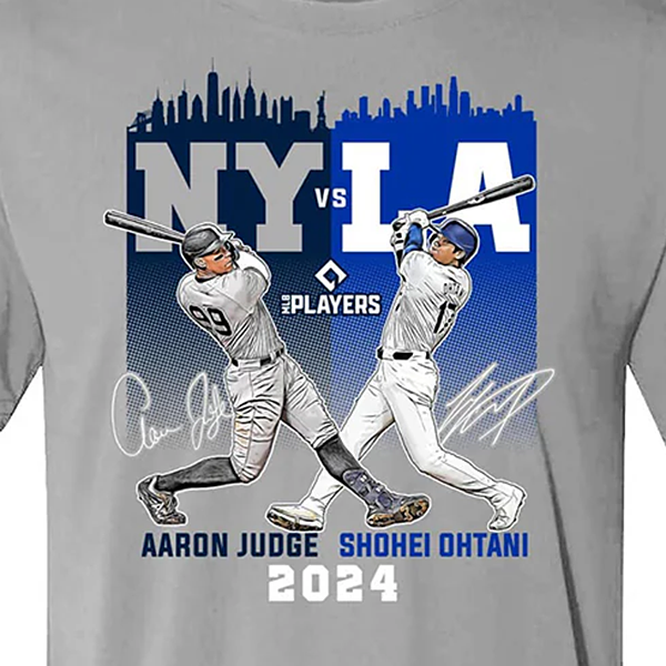 大谷翔平 OHTANI JUDGE NY vs LA WORLD SERIES 2024 LIMITED EDITION Tシャツ