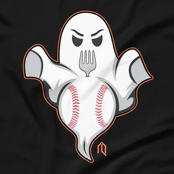 Ghost Forkball Graphic Tシャツ ブラック