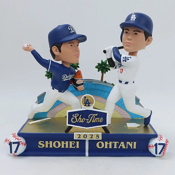 MLB ロサンゼルス・ドジャース 大谷翔平 二刀流ボブルヘッド 7inch（17.7cm）