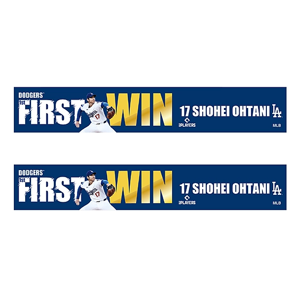 Wincraft 大谷翔平 ロサンゼルス・ドジャース 初勝利記念 ランヤードキーリング