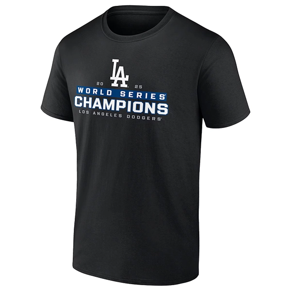 Fanatics 2025 ロサンゼルス・ドジャース ワールドシリーズ 優勝 シグネチャーロスター Tシャツ