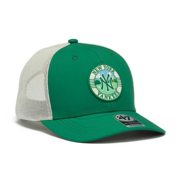 47 キャップ トラッカー エレベーテッド・グリーンズ ニューヨーク・ヤンキース (A-TRCBRPR-B-ELETT17YEI-KY)