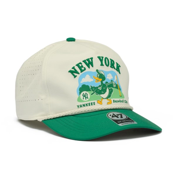 47 キャップ ヒッチ エレベーテッド・グリーンズ ニューヨーク・ヤンキース (7A-HITBRPR-B-ELETH17YEI-F9)