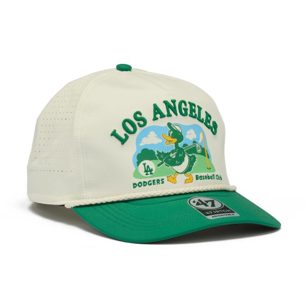 47 キャップ ヒッチ エレベーテッド・グリーンズ ロサンゼルス・ドジャース (A-HITBRPR-B-ELETH12YEI-F9)