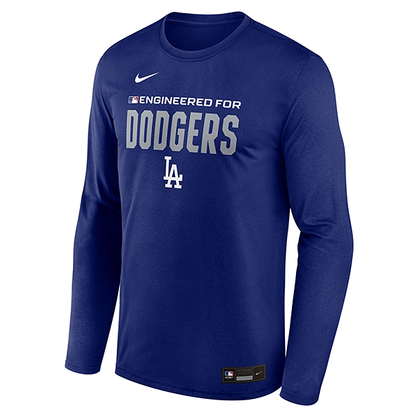 MLB ロサンゼルス・ドジャース NIKE オーセンティック Team Issue Legend ロングTシャツ ロイヤルブルー