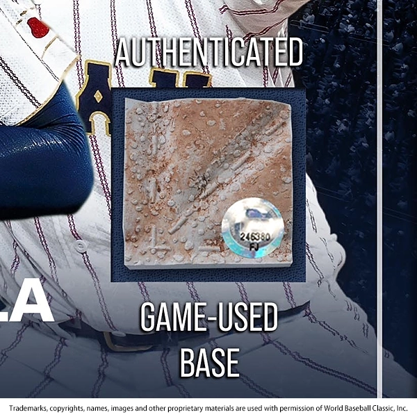 2026 WORLD BASEBALL CLASSIC 実使用ベース＆試合球 メモリアル フォトミント