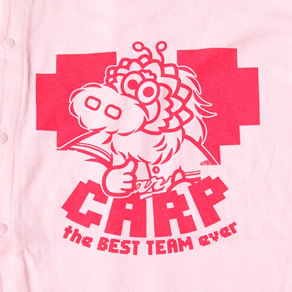 広島東洋カープ ベビーカバーオール(ベビーピンク)