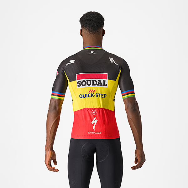 Soudal Quick-Step サイクルジャージ BELGIAN CHAMPION WC