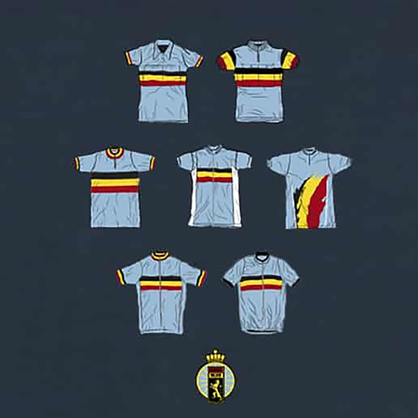 THE VANDAL Tシャツ BELGIAN JERSEY'S ネイビー