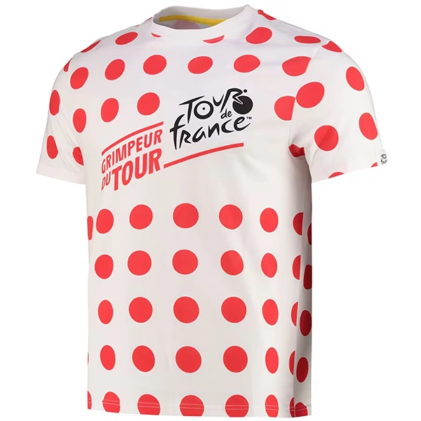 ツール・ド・フランス 2025 オフィシャル ロゴＴシャツ 水玉