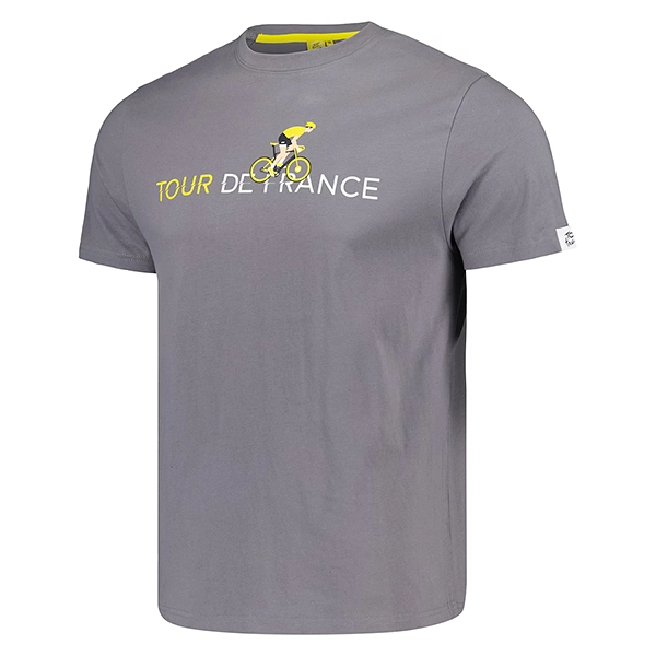 ツール・ド・フランス 2025 オフィシャル デザインTシャツ GREY BIKE