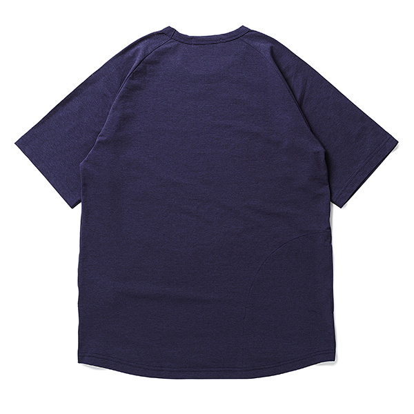 narifuri Disney Collection アクティブメッシュバックポケットTシャツ ブラック