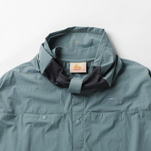 narifuri NFC × KELTY ラッシュコンフォートカーディガン BLACK