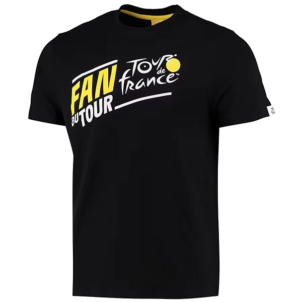 ツール・ド・フランス オフィシャル ロゴＴシャツ ブラック（S/XLサイズ）