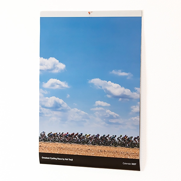 2027年壁掛けカレンダー - Greatest Cycling Race by Kei Tsuji