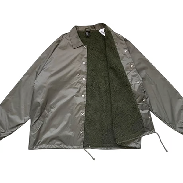 DRIVING-MAUL RUGBY(TM) COACHES JACKET WITH BOA & Embroidered logo OLIVE