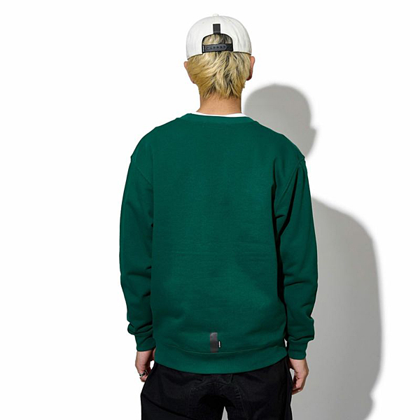 【アウトレット】CHARI＆CO NATURE LOGO CREWNECK SWEATS スウェット GREEN