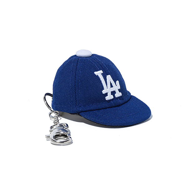 NEW ERA キャップキーホルダー ロサンゼルス・ドジャース チームカラー