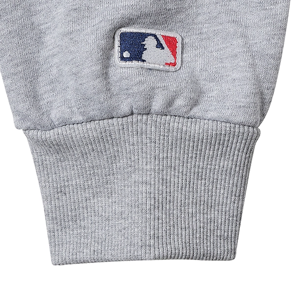 MLB ロサンゼルス・ドジャース STANDARD EMBLEM LOGO フーディー 杢グレー