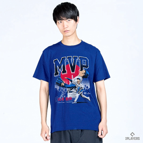 ロサンゼルス・ドジャース 山本由伸 『2025 Championship MVP』 Tシャツ