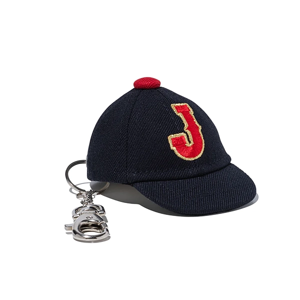 NEW ERA CAP KEYHOLDER J LOGO (ネイビー)
