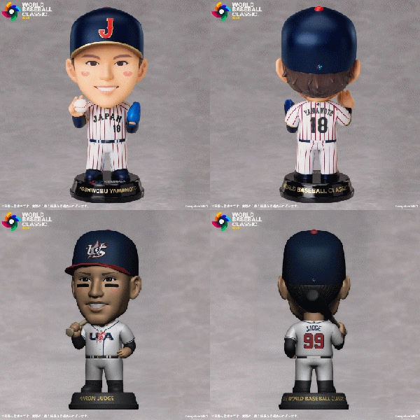 2026 World Baseball Classic プレミアムデフォルメフィギュア／全7種セット