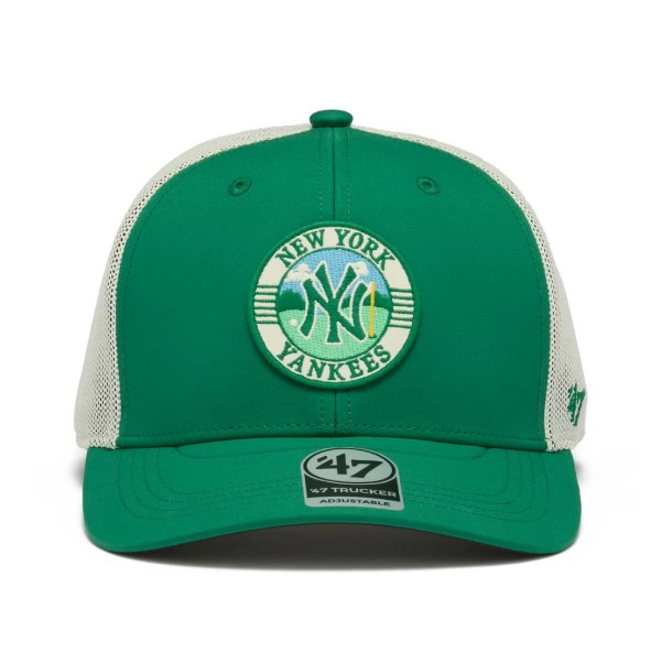 47 キャップ トラッカー エレベーテッド・グリーンズ ニューヨーク・ヤンキース (A-TRCBRPR-B-ELETT17YEI-KY)