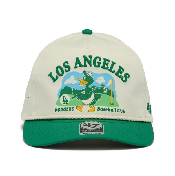 47 キャップ ヒッチ エレベーテッド・グリーンズ ロサンゼルス・ドジャース (A-HITBRPR-B-ELETH12YEI-F9)