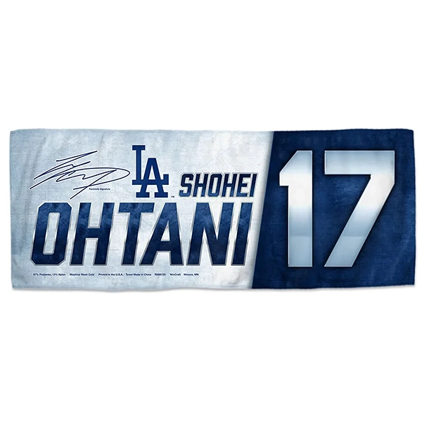 ロサンゼルス・ドジャース 大谷翔平 クーリングタオル