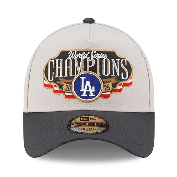 NEW ERA ロサンゼルス・ドジャース 2025 ワールドシリーズ優勝 ロッカールームキャップ