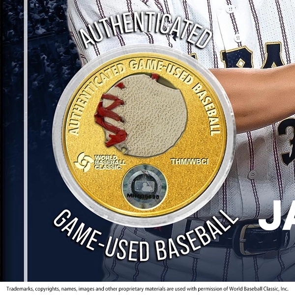 2026 WORLD BASEBALL CLASSIC 実使用ベース＆試合球 メモリアル フォトミント