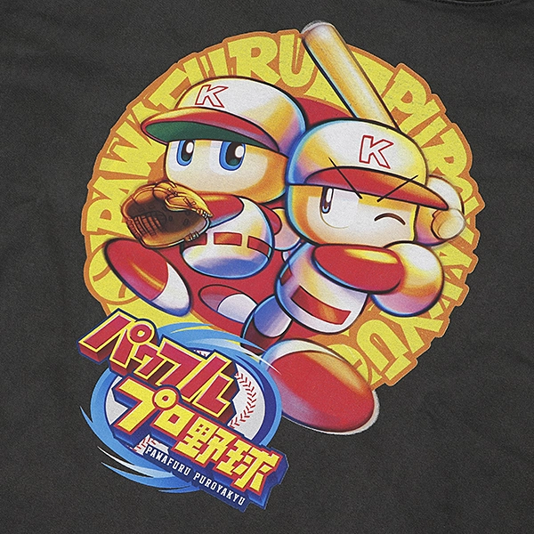 パワフルプロ野球 ピグメントTシャツ