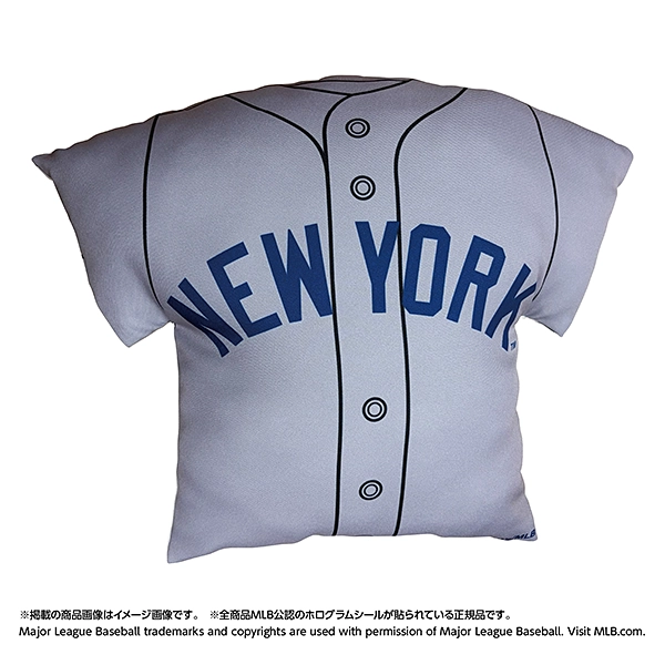 MLB 2026 ニューヨーク・ヤンキース ユニフォーム型クッション（ホーム/ビジター）