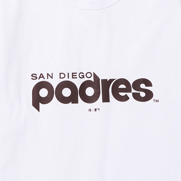 Champion × MLB Tシャツ ヴィンテージ サンディエゴ・パドレス