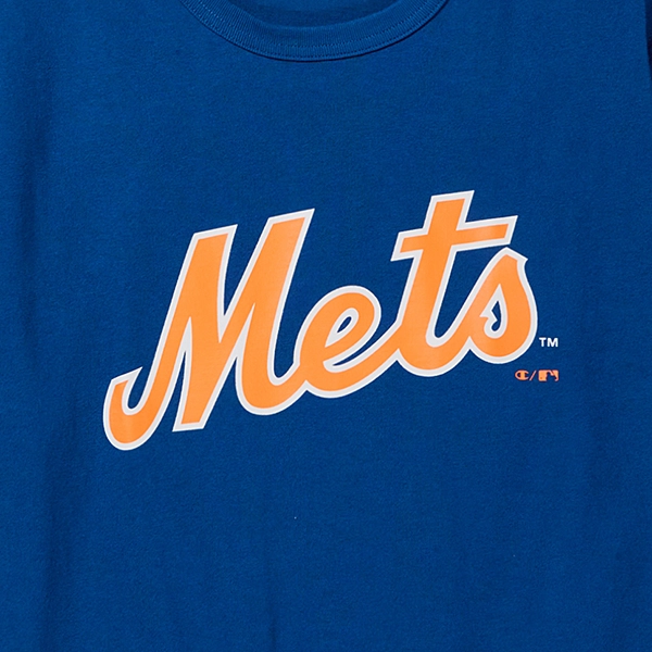 Champion × MLB Tシャツ ヴィンテージ ニューヨーク・メッツ