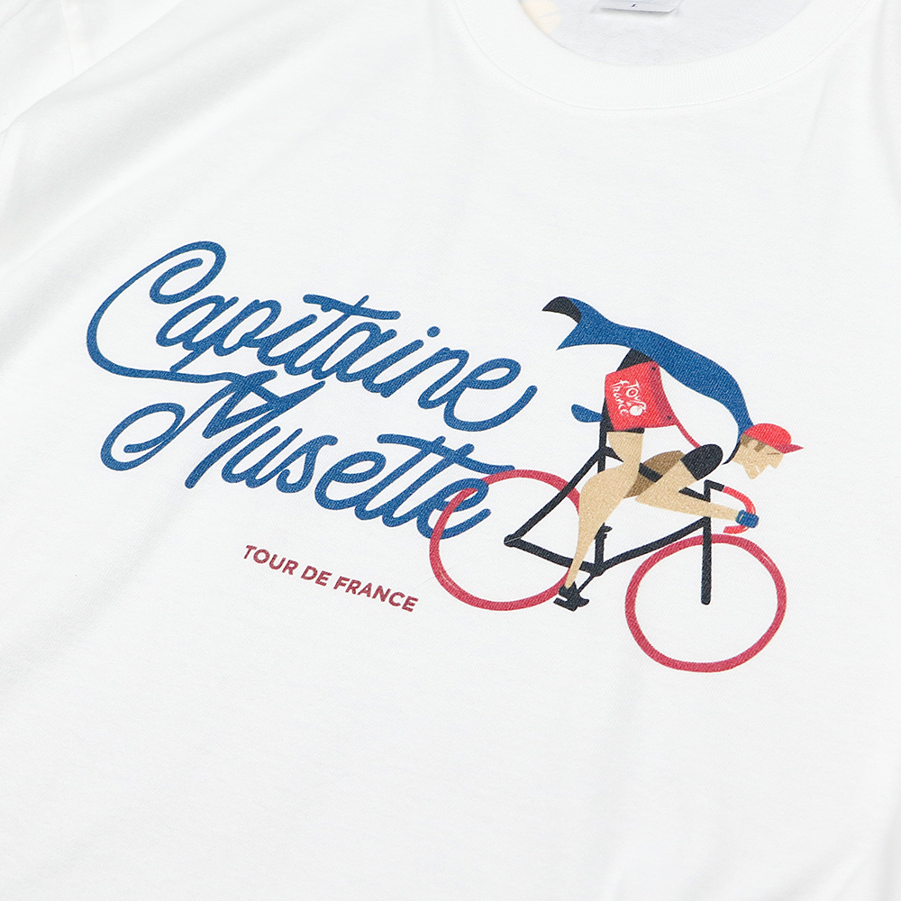 ツール・ド・フランス 2024 オフィシャル Tシャツ Capitaine Musette