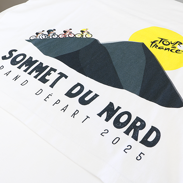 ツール・ド・フランス 2025 オフィシャル Tシャツ SOMMET DU NORD