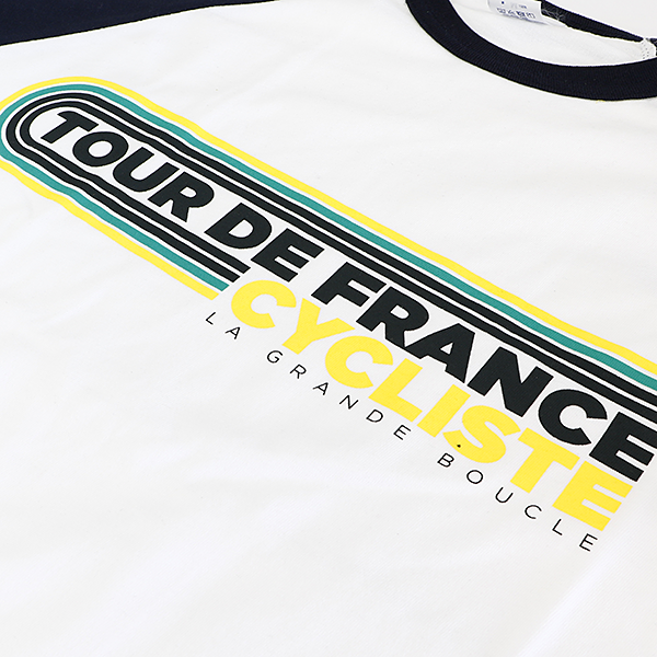ツール・ド・フランス 2025 オフィシャル ラグラン7分袖Tシャツ