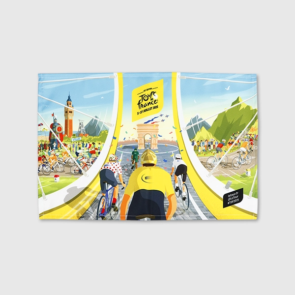 ツール・ド・フランス 2025 オフィシャル ランチョンマット