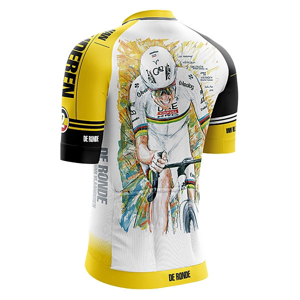 ロンド・ファン・フラーンデレン 2025 the art fo cycle  タデイ・ポガチャル 半袖サイクルジャージ